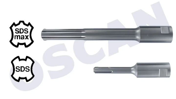 SDS Plus vs SDS Max Gösterimi