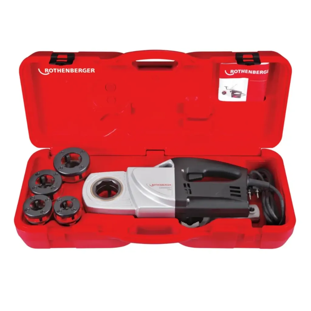 Rothenberger Supertronic 1250 Elektrikli El Tipi Pafta Takımı 1:2" - 1 1:4"  1.webp