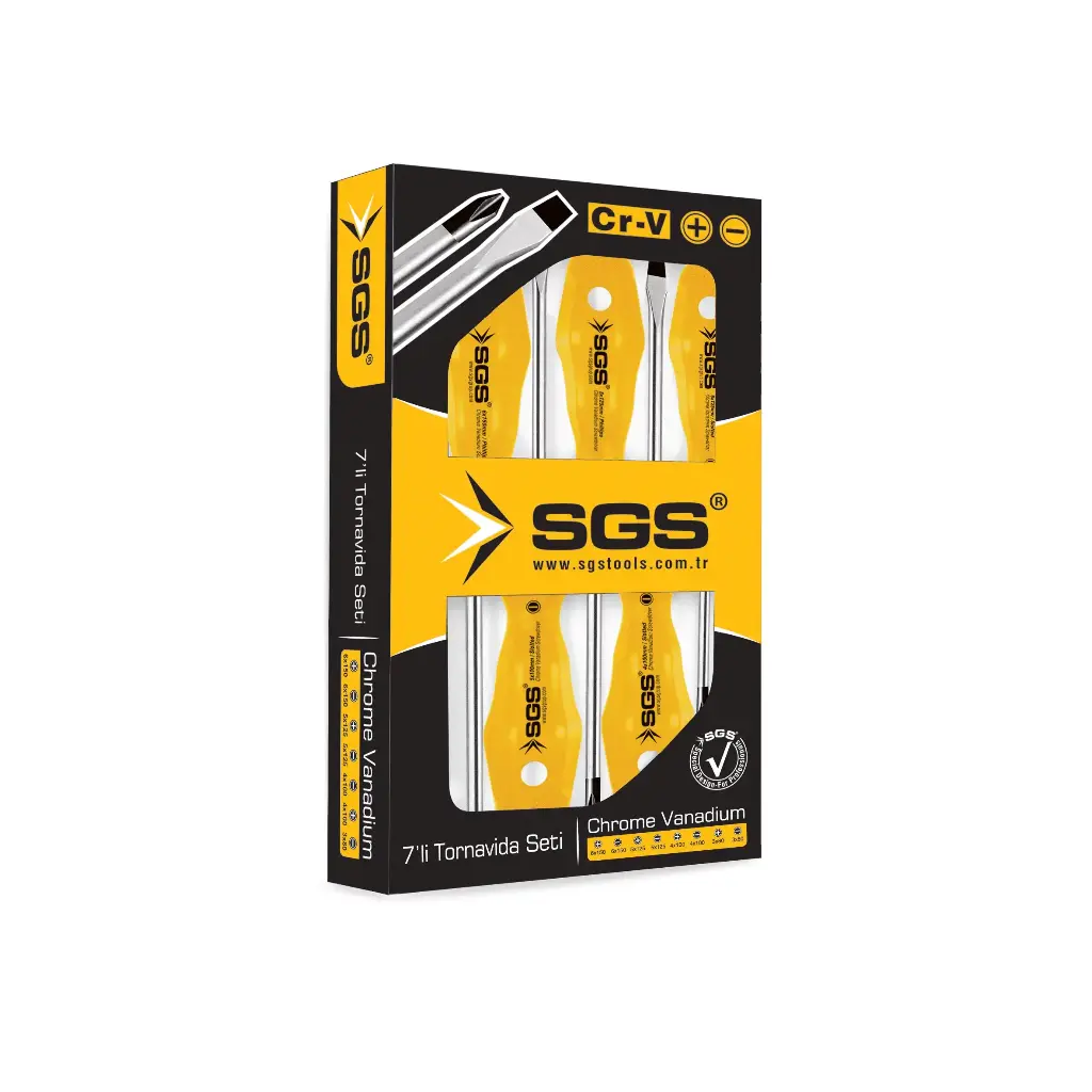 SGS SGS1040 Tornavida Seti 7 Parça