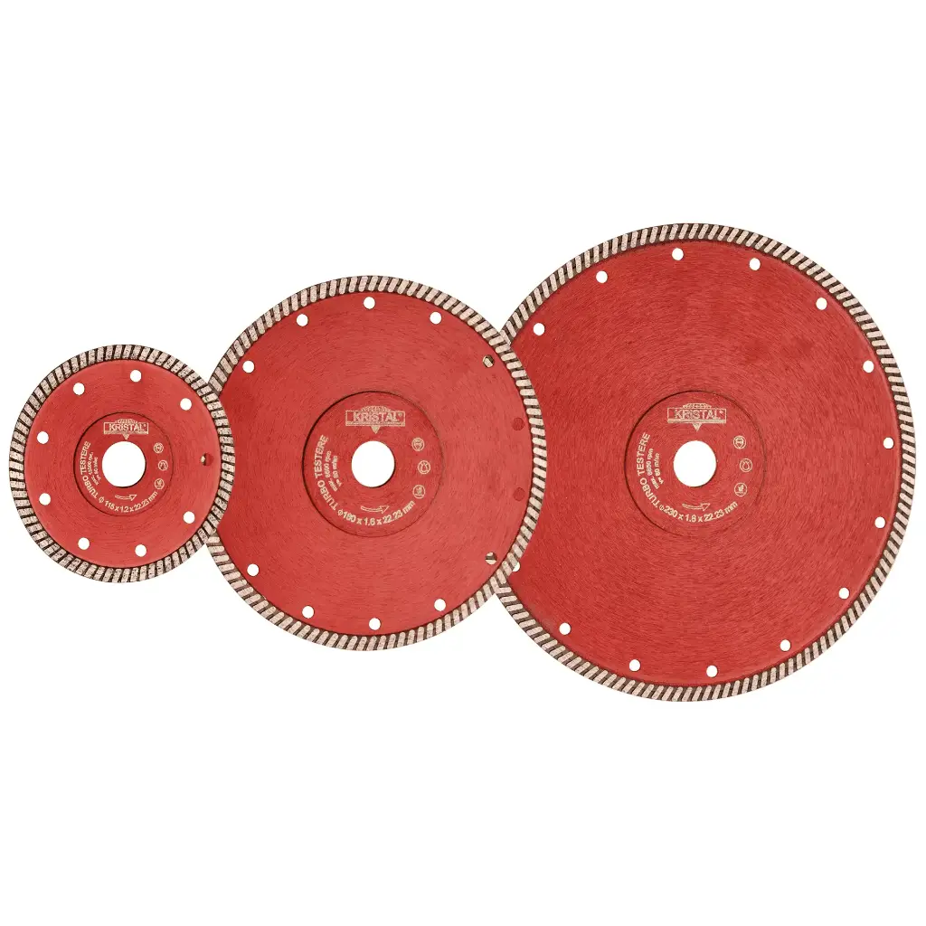 Kristal Turbo Elmas Hassas Kesici Testere 115mm