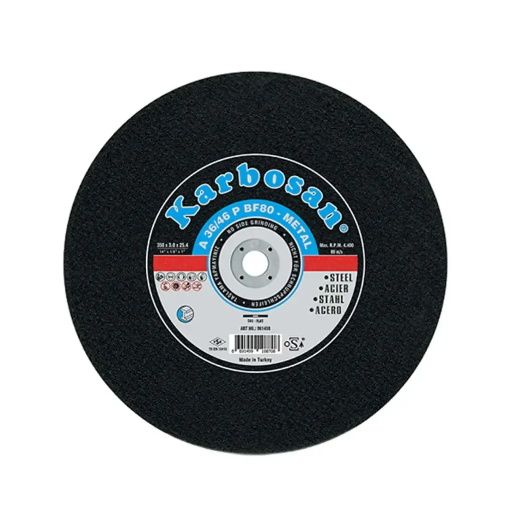 [910860] Karbosan Metal Cut-Off Disc 350x3,5x25,24 