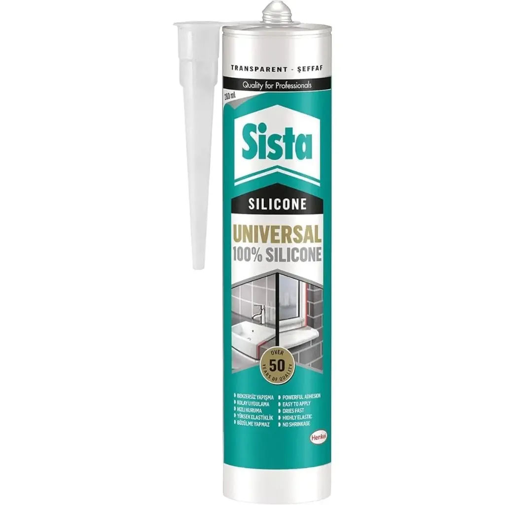 Sista Universal Şeffaf Silikon 280 ml 