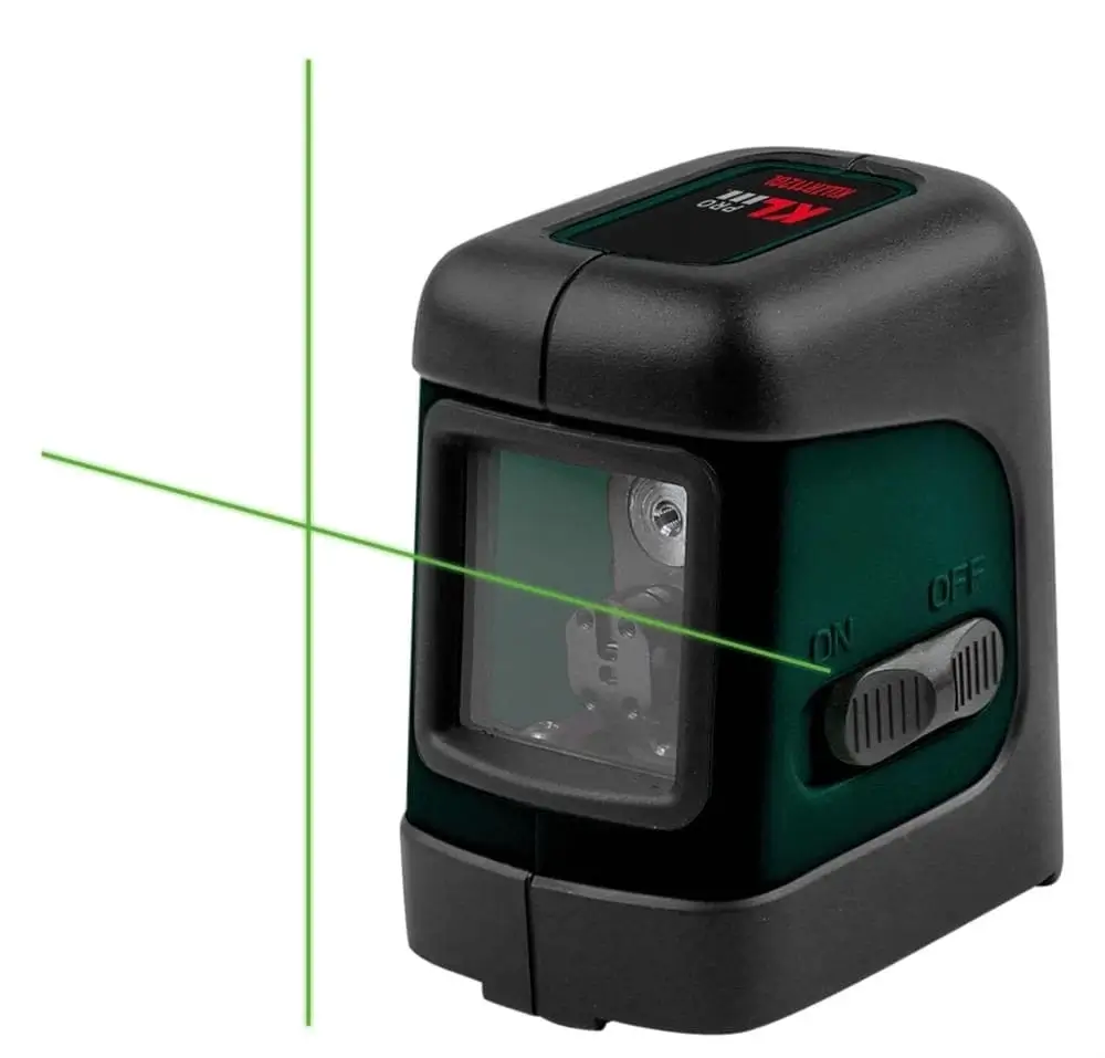 KL Pro KLLZR112GL Professional Cross Line Laser Level Green 