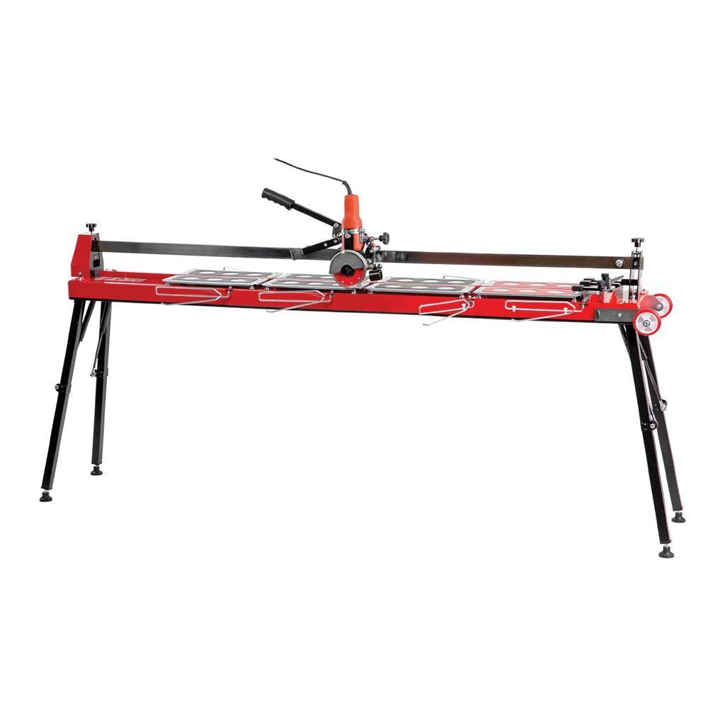 [35617] Kristal Herkül Manual Tile Cutter 1200mm with Motor, Laser and Stand