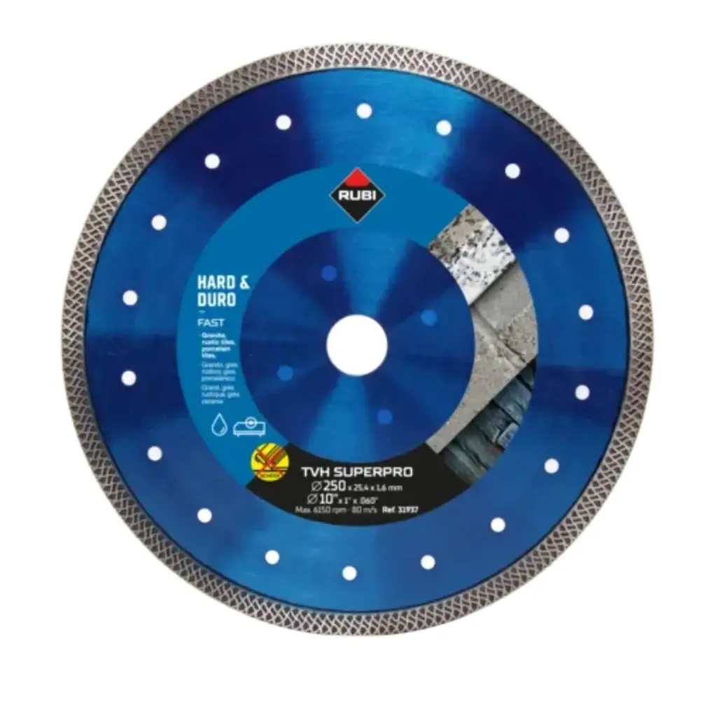 [31937] Rubi TVH 250 Superpro Diamond Cutter Blade 250mm