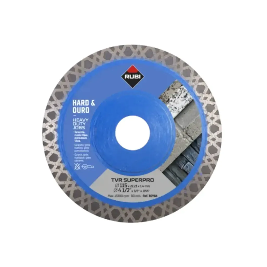Rubi TVR 115 Superpro Diamond Cutter Blade 115mm 