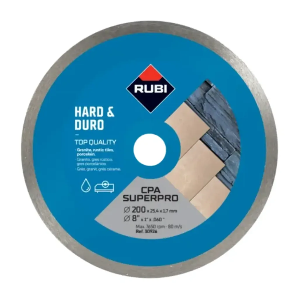 Rubi CPA 200 Superpro Elmas Kesici Testere Sürekli 200mm