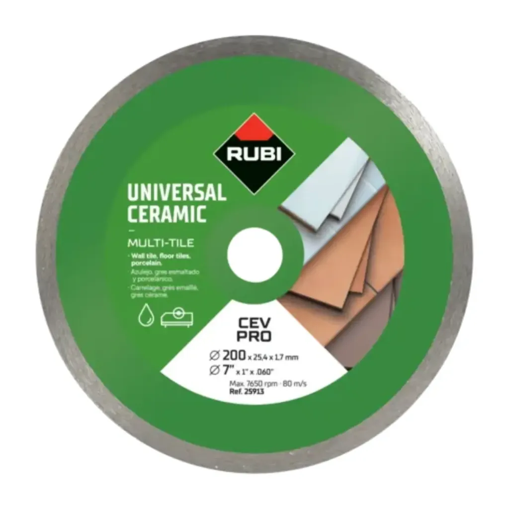 [25913] Rubi CEV 200 Superpro Elmas Kesici Testere Sürekli 200mm