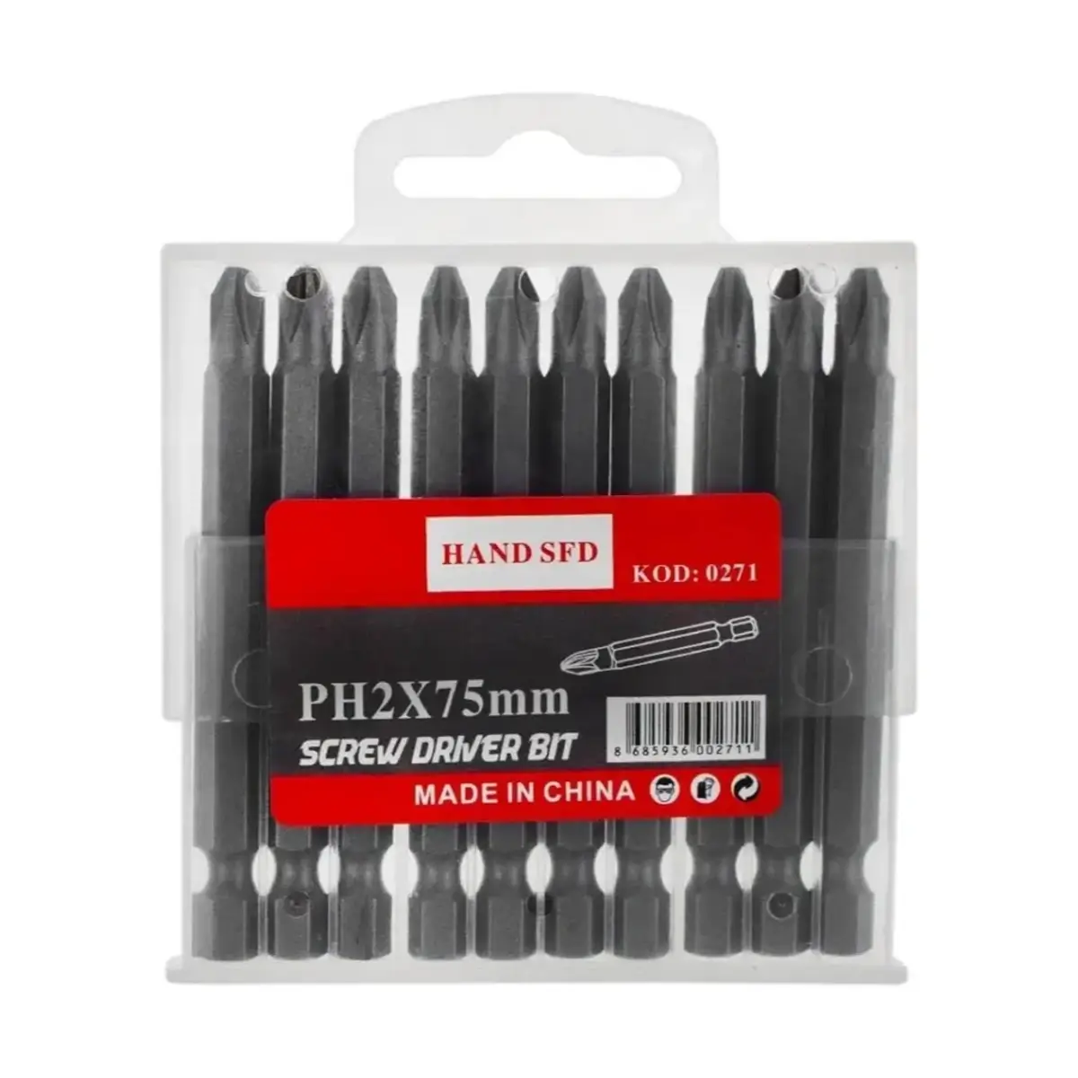 Hand Sfd Phillips Vidalama Ucu PH2x75mm