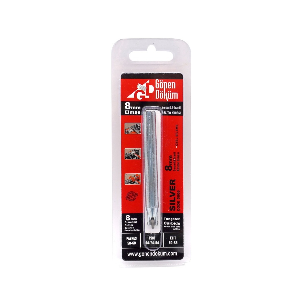 Gönen Döküm Faykes Silver Yedek Elmas 10mm 