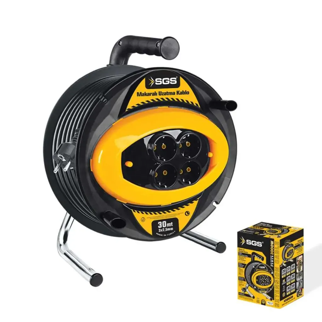 [SGS2134] SGS Electrical Extension Reel 3x2.5 30M