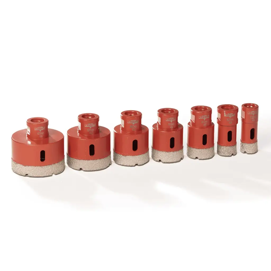 Kristal Vacuum Brazed Diamond Core Drill 20mm