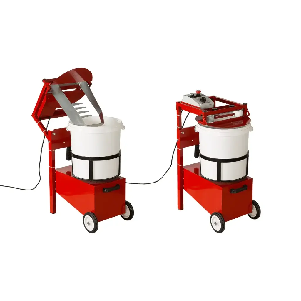[33481] Kristal Rotating Bucket Mortar Mixer