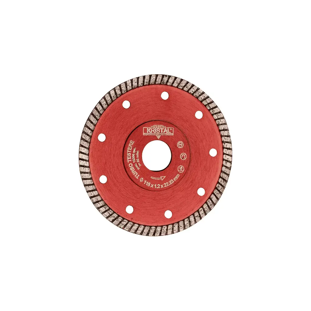 Kristal Turbo Elmas Hassas Kesici Testere 115mm