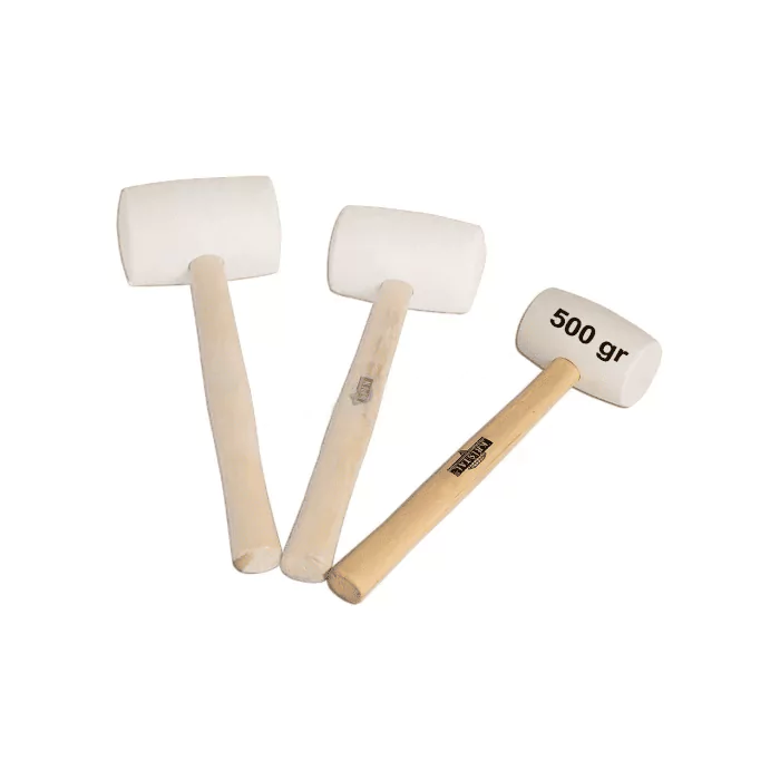 [33445] Kristal White Rubber Mallet 500gr