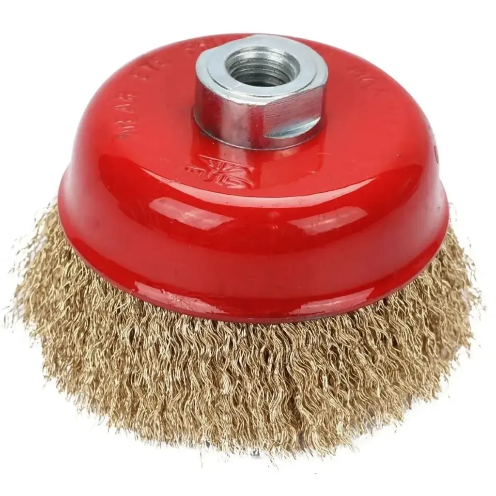 Hand Sfd Çanak Tel Fırça Saçaklı 100mm