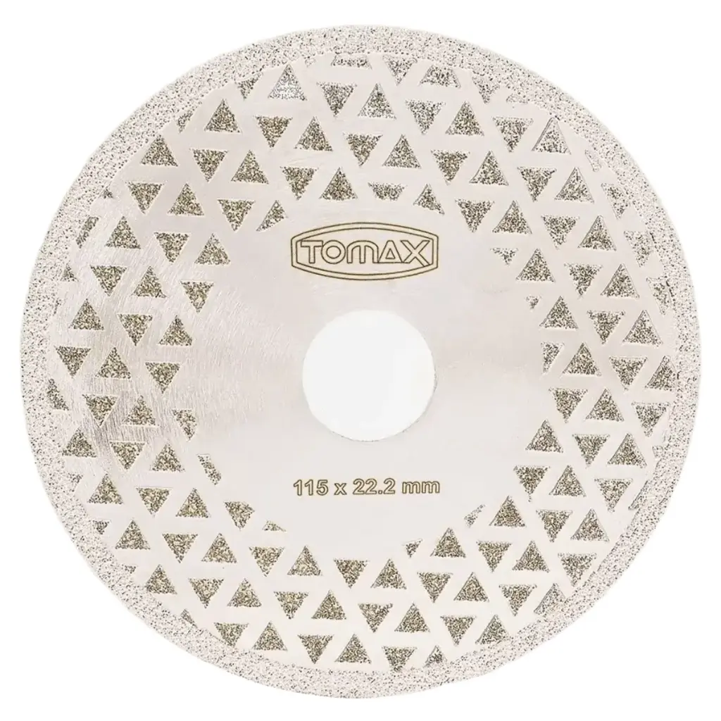 [08300450] Tomax Elektrolize Elmas Testere Mermer için 115mm
