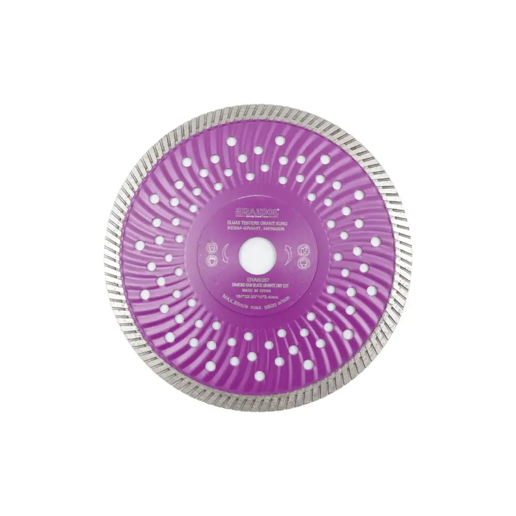 Eratool Turbo Delikli Elmas Hassas Kesici Testere 115mm