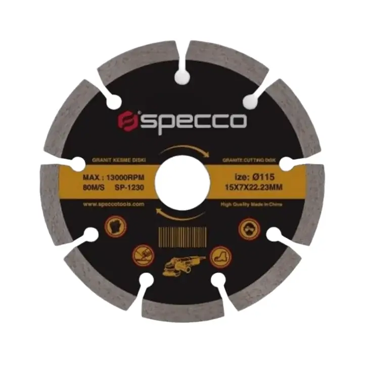 Specco Soketli Elmas Testere 115mm