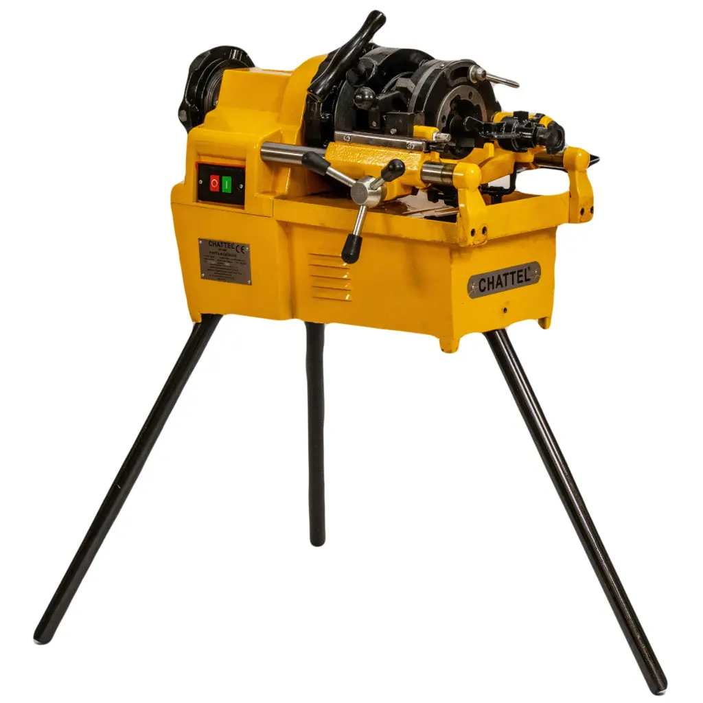 Chattel 3002 Elektrikli Tezgah Tipi Pafta Makinesi Otomatik 1/2 - 2"