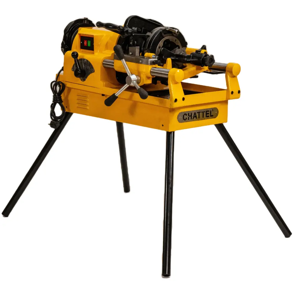 Chattel 3003 Elektrikli Tezgah Tipi Pafta Makinesi Otomatik 1/2 - 3"