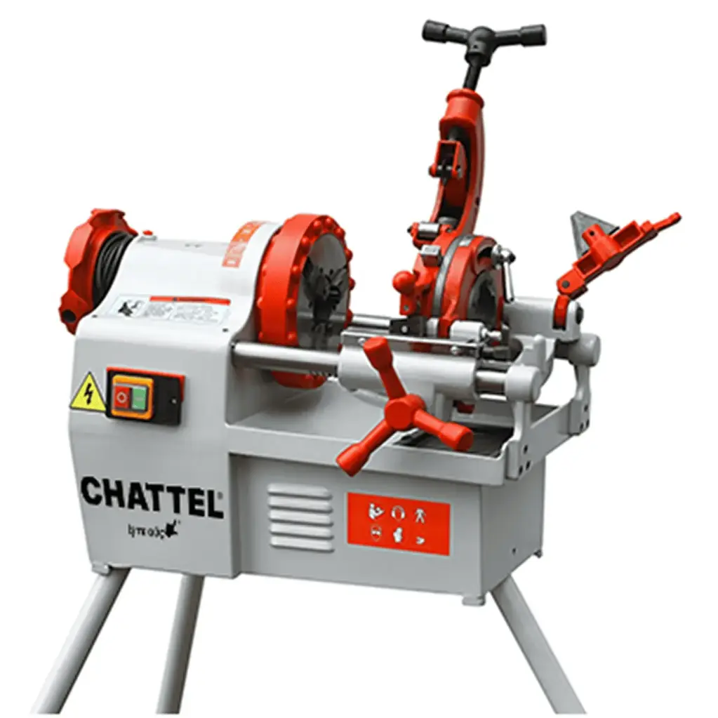 Chattel 3005 Elektrikli Tezgah Tipi Pafta Makinesi Otomatik 1/2 - 2"