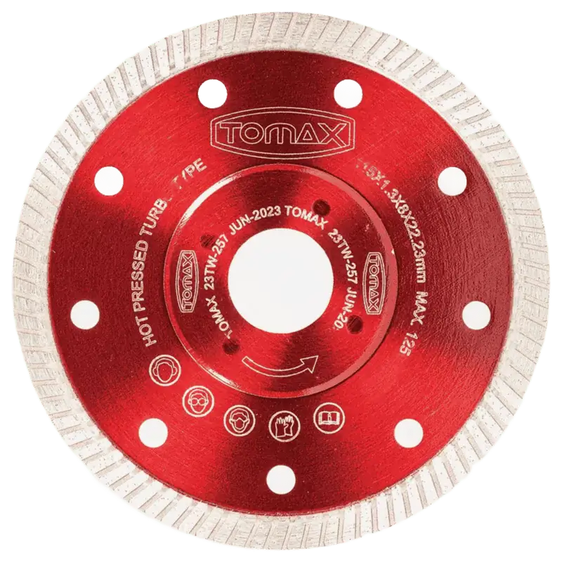[08300405] Tomax Diamond Cutter Blade 125mm