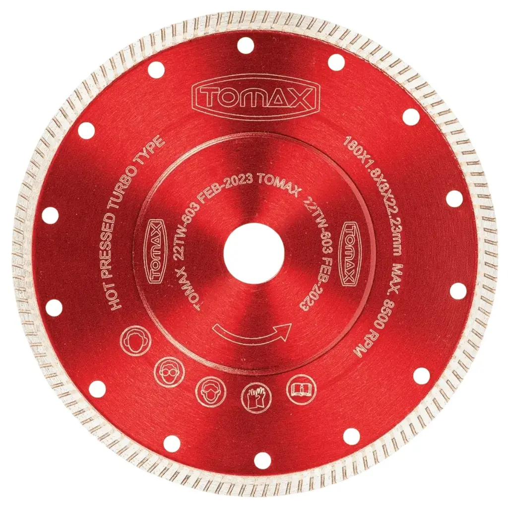 Tomax Elmas Hassas Kesici Testere 180mm
