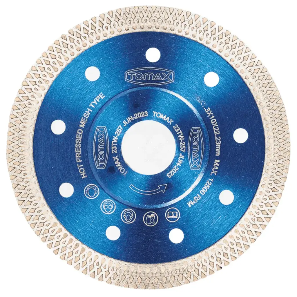 [08300560] Tomax Mesh Diamond Cutter Blade 180mm