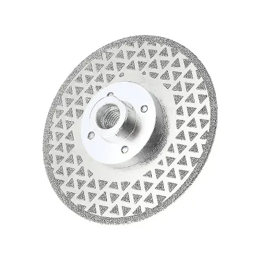 [SGS2292] SGS Flanşlı Elektrolize Elmas Testere Mermer için 180mm M14 