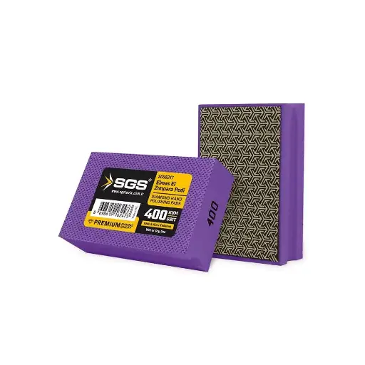 [SGS6247] SGS Diamond Hand Polishing Pad 400 Grit
