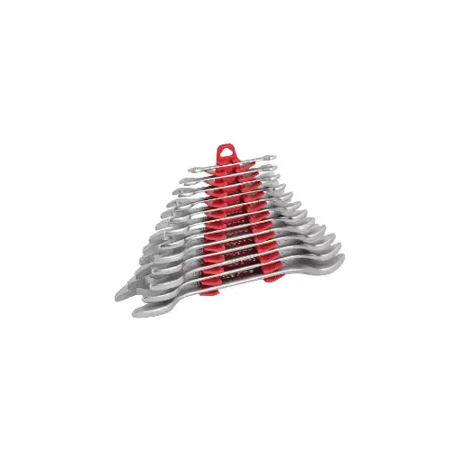 [0100002108] İzeltaş Double Open-End Wrench Set Short Pattern 8 Pieces