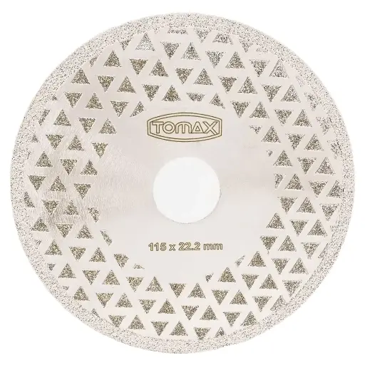 [08300450] Tomax Elektrolize Elmas Testere Mermer için 115mm