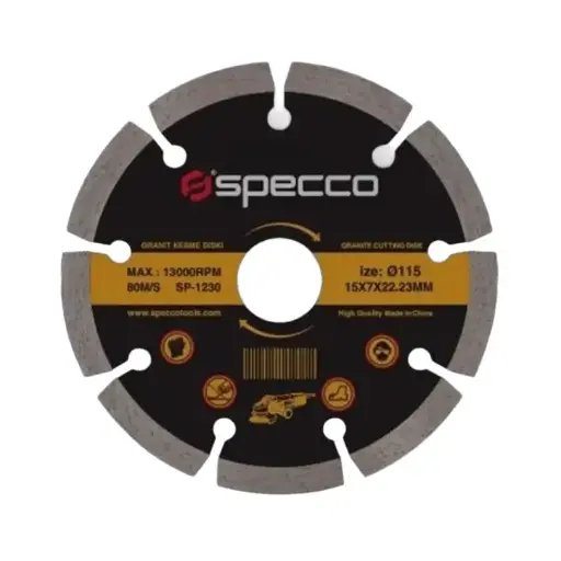 [SP1230] Specco Soketli Elmas Testere 115mm